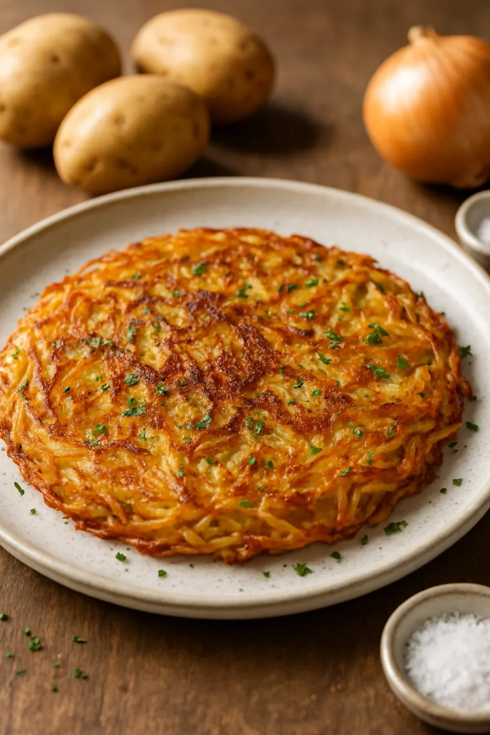 Crispy Swiss Rösti – Traditional Potato Pancake Recipe — breakfast recipe, beautifully plated and ready to serve